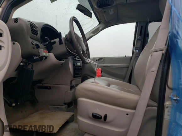 2007 Chrysler Town & Country LWB Touring with VIN 2A4GP54LX7R278250, listed as a Copart auction lot 42302535 with 89,174 mi miles and Salvage Title. Bid and sale history available at carsss.com. Image 7.