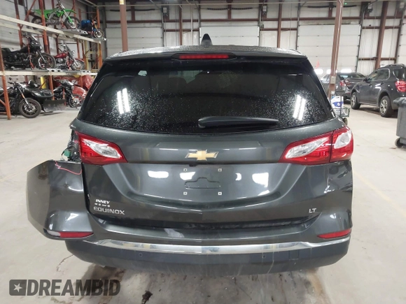 2020 Chevrolet Equinox LT with VIN 3GNAXJEV2LL337620, listed as a IAAI auction lot 41749766 with 57,461 mi miles and . Bid and sale history available at DreamBid. Image 16.