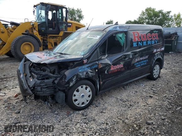 2019 Ford Transit Connect XL with VIN NM0LS7E2XK1394384, listed as a Copart auction lot 65695025 with Not provided miles and Non repairable. Bid and sale history available at DreamBid. Image 1.