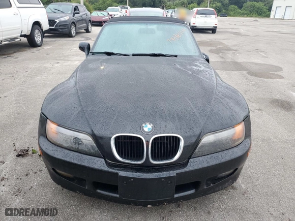 1996 BMW 3-Series Z3 with VIN 4USCH7327TLB75003, listed as a Copart auction lot 74486704 with 0 mi miles and Salvage Title. Bid and sale history available at carsss.com. Image 5.