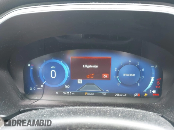 2021 Ford Escape SEL with VIN 1FMCU9H90MUB20898, listed as a IAAI auction lot 42471380 with 56,162 mi miles and . Bid and sale history available at DreamBid. Image 7.
