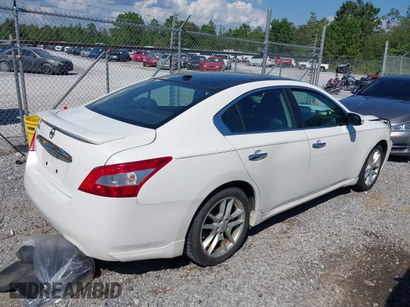 2011 Nissan Maxima 3.5 SV with VIN 1N4AA5AP8BC862951, listed as a IAAI auction lot 41465983 with 168,768 mi miles. Bid and sale history available at carsss.com. Image 4.