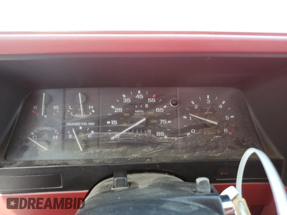 1990 Ford Bronco с VIN 1FMCU14T7LUA56022, выставлен на аукционе Copart как лот 52440415 с пробегом 57 215 миль миль и Чистый • Clean title. История ставок и продаж доступна на DreamBid. Изображение 9.