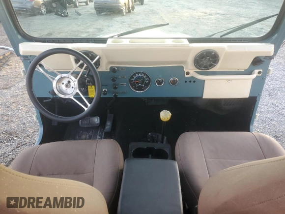 1980 Jeep CJ z VIN J0D93EC050355, wystawiony jako Copart lot #81330414 z przebiegiem 129 mil mil oraz Czysty tytuł • Clean title. Historia ofert i sprzedaży dostępna na DreamBid. Obrazek 8.