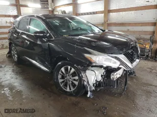 2015 Nissan Murano Platinum with VIN 5N1AZ2MG5FN232825, listed as a Copart auction lot 44197115 with 114,701 mi miles and Salvage Title. Bid and sale history available at carsss.com. Image 4.
