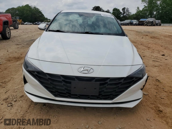 2022 Hyundai Elantra with VIN 5NPLM4G2NH063289, listed as a Copart auction lot 54551105 with 25,908 mi miles and Salvage title. Bid and sale history available at DreamBid. Image 5.