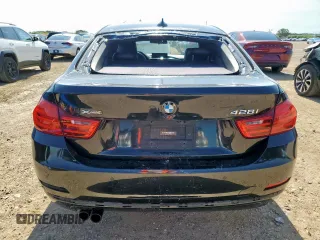 2015 BMW 4 Series 428i xDrive with VIN WBA4C9C58FG135373, listed as a Copart auction lot 58545155 with 122,732 mi miles and Salvage title. Bid and sale history available at DreamBid. Image 6.