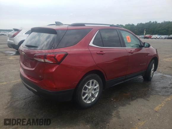 2023 Chevrolet Equinox LT with VIN 3GNAXKEG2PS172557, listed as a Copart auction lot 55362735 with 74,970 mi miles and Salvage title. Bid and sale history available at DreamBid. Image 3.
