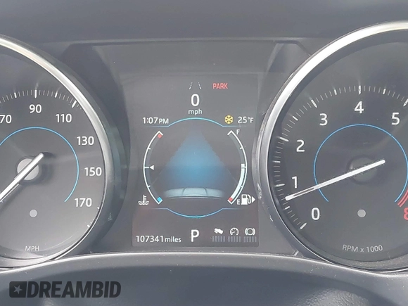 2018 Jaguar F-Pace 25t Prestige with VIN SADCK2FX4JA351050, listed as a IAAI auction lot 41554865 with 107,341 mi miles and . Bid and sale history available at DreamBid. Image 16.