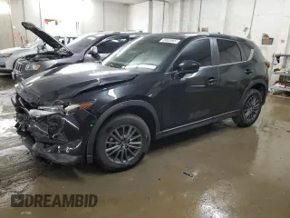 2021 Mazda CX-5 Touring with VIN JM3KFACM5M1347827, listed as a Copart auction lot 49665965 with 46,636 mi miles and Salvage Title. Bid and sale history available at carsss.com. Image 1.