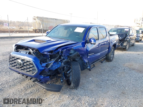 2023 Toyota Tacoma 4WD SR with VIN 3TYCZ5AN1PT119133, listed as a IAAI auction lot 41574906 with 19,887 mi miles. Bid and sale history available at carsss.com. Image 16.