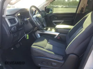 2021 Nissan Titan XD SV with VIN 1N6AA1FB8MN504530, listed as a Copart auction lot 80914794 with 103,771 mi miles and Salvage Title. Bid and sale history available at carsss.com. Image 7.