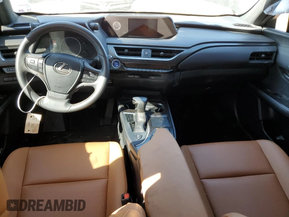 2021 Lexus UX with VIN JTHX9JBH5M2054268, listed as a Copart auction lot 45016343 with 14,692 mi miles. Bid and sale history available at carsss.com. Image 8.
