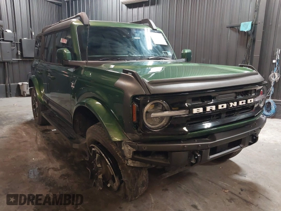 2022 Ford Bronco с VIN 1FMEE5DP5NLB39750, выставлен на аукционе IAAI как лот 41294068 с пробегом 16 939 миль миль и . История ставок и продаж доступна на DreamBid. Изображение 1.