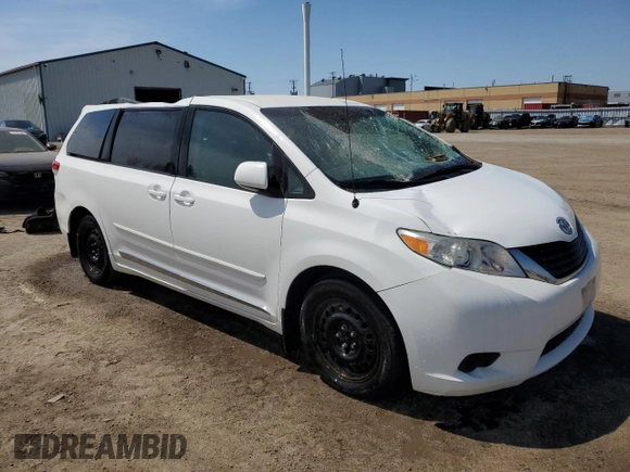 2014 Toyota Sienna LE AAS with VIN 5TDKK3DC3ES478801, listed as a Copart auction lot 56035165 with 163,271 mi miles and Non repairable. Bid and sale history available at DreamBid. Image 4.