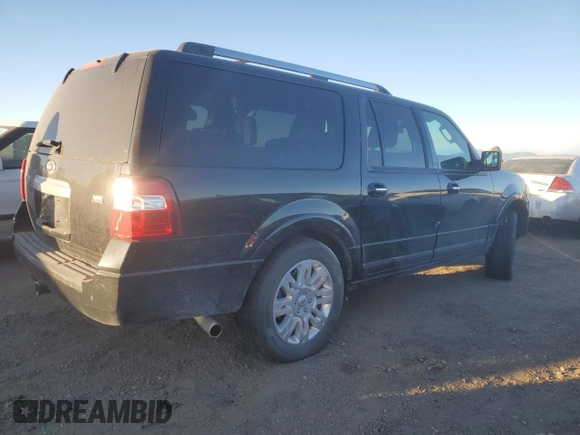 2014 Ford Expedition EL Limited with VIN 1FMJK2A52EEF23627, listed as a Copart auction lot 86746504 with 129,294 mi miles and Salvage Title. Bid and sale history available at carsss.com. Image 3.