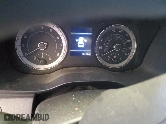 2021 Hyundai Venue SE with VIN KMHRB8A39MU108670, listed as a Copart auction lot 50427805 with 76,678 mi miles and Salvage Title. Bid and sale history available at DreamBid. Image 9.