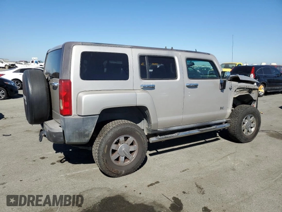 2006 Hummer H3 with VIN 5GTDN136268230618, listed as a Copart auction lot 73036504 with 203,910 mi miles and Salvage Title. Bid and sale history available at carsss.com. Image 3.