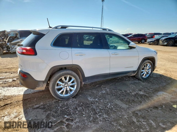 2016 Jeep Cherokee Limited with VIN 1C4PJLDB9GW329005, listed as a Copart auction lot 61939155 with 106,237 mi miles and Clean title. Bid and sale history available at DreamBid. Image 3.