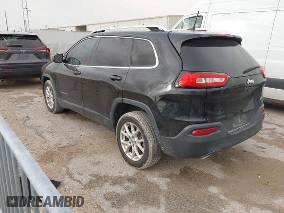 2018 Jeep Cherokee Latitude Plus with VIN 1C4PJLLX3JD503568, listed as a IAAI auction lot 41806496 with 166,224 mi miles. Bid and sale history available at carsss.com. Image 3.