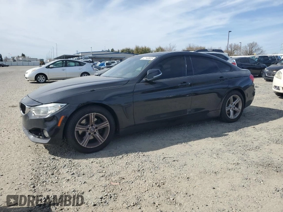 2015 BMW 4 Series 428i with VIN WBA4A9C58FGL86383, listed as a Copart auction lot 47140805 with 159,039 mi miles and Clean title. Bid and sale history available at DreamBid. Image 1.