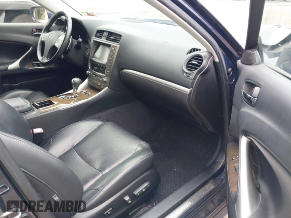 2012 Lexus IS 250 with VIN JTHCF5C27C5056951, listed as a IAAI auction lot 41814618 with 240,211 mi miles and . Bid and sale history available at DreamBid. Image 5.