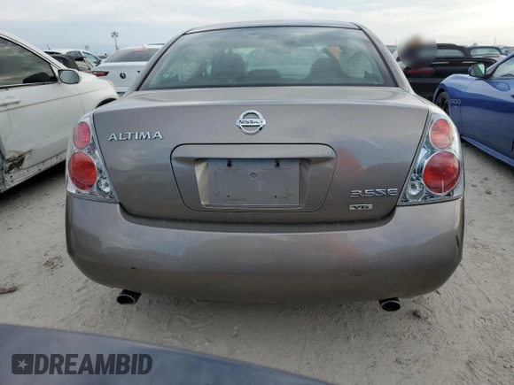 2005 Nissan Altima SE with VIN 1N4BL11E55C277934, listed as a Copart auction lot 76539694 with 0 mi miles and Salvage Title. Bid and sale history available at carsss.com. Image 6.