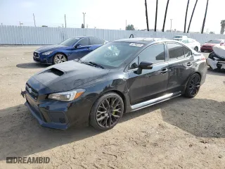 2018 Subaru WRX STI with VIN JF1VA2N6XJ9824683, listed as a Copart auction lot 53790215 with 56,360 mi miles and Clean Title. Bid and sale history available at carsss.com. Image 1.