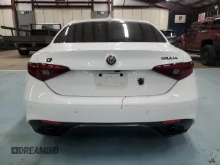 2019 Alfa Romeo Giulia Ti Sport with VIN ZARFANBN7K7600768, listed as a Copart auction lot 73277804 with 120,017 mi miles and Salvage Title. Bid and sale history available at carsss.com. Image 6.