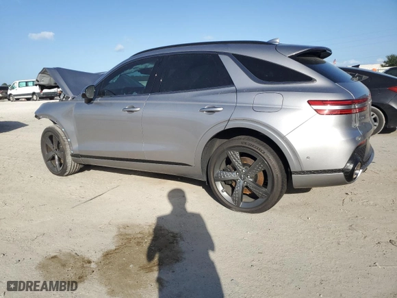 2024 Genesis GV70 3.5T Sport with VIN 5NMMCDTC2RH012878, listed as a Copart auction lot 78375484 with 0 mi miles and Salvage Title. Bid and sale history available at carsss.com. Image 2.