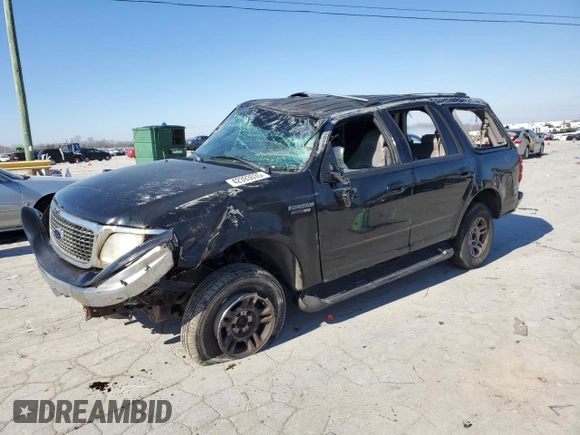 1999 Ford Expedition XLT z VIN 1FMRU1862XLB37083, wystawiony jako Copart lot #42393035 z przebiegiem Nie podano mil oraz Szkoda całkowita • Salvage title. Historia ofert i sprzedaży dostępna na DreamBid. Obrazek 1.