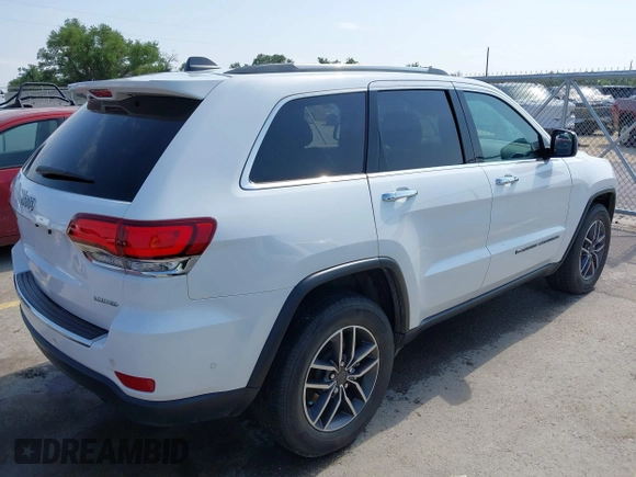 2022 Jeep Grand Cherokee Limited z VIN 1C4RJEBG3NC154302, wystawiony jako IAAI lot #42027851 z przebiegiem 35 536 mil mil oraz . Historia ofert i sprzedaży dostępna na DreamBid. Obrazek 4.