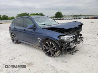 2020 BMW X3 M Competition z VIN 5YMTS0C04L9B85649, wystawiony jako Copart lot #46350993 z przebiegiem Nie podano mil oraz . Historia ofert i sprzedaży dostępna na DreamBid. Obrazek 4.
