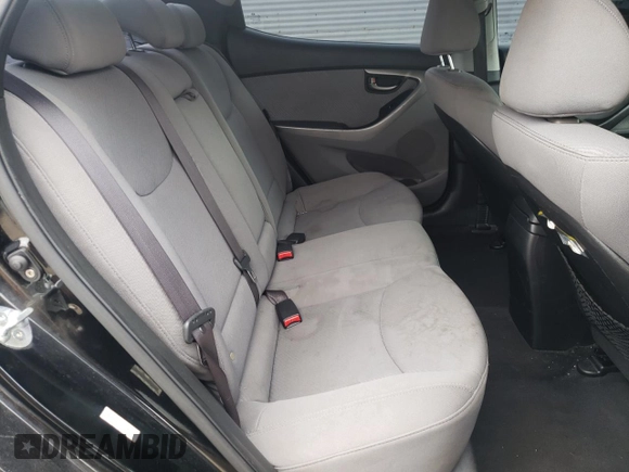 2013 Hyundai Elantra GLS z VIN KMHDH4AE2DU642595, wystawiony jako Copart lot #87429834 z przebiegiem Nie podano mil oraz Szkoda całkowita • Salvage title. Historia ofert i sprzedaży dostępna na DreamBid. Obrazek 10.