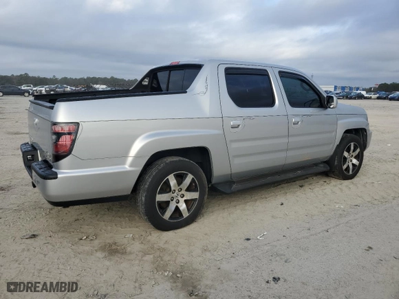 2014 Honda Ridgeline SE with VIN 5FPYK1F66EB014516, listed as a Copart auction lot 43289355 with 0 mi miles and Salvage Title. Bid and sale history available at carsss.com. Image 3.