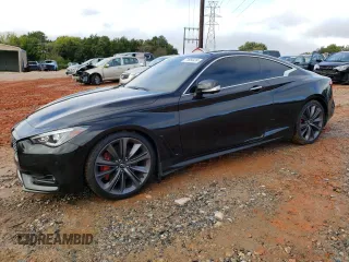 2022 Infiniti Q60 Red Sport 400 with VIN JN1FV7LK5NM660409, listed as a Copart auction lot 71884424 with 35,354 mi miles and Salvage title. Bid and sale history available at DreamBid. Image 1.