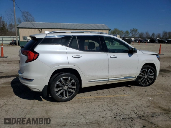 2020 GMC Terrain Denali with VIN 3GKALXEX1LL327349, listed as a Copart auction lot 51839235 with 67,088 mi miles and Salvage title. Bid and sale history available at DreamBid. Image 3.