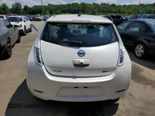2015 Nissan LEAF SV with VIN 1N4AZ0CP0FC315123, listed as a Copart auction lot 61281063 with 47,962 mi miles. Bid and sale history available at carsss.com. Image 6.