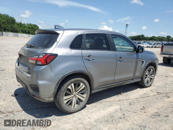 2020 Mitsubishi Outlander ES with VIN JA4AR3AU8LU022008, listed as a Copart auction lot 59405605 with 125,061 mi miles and Salvage title. Bid and sale history available at DreamBid. Image 3.