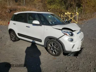 2014 FIAT 500L Trekking with VIN ZFBCFADH3EZ010853, listed as a Copart auction lot 78305134 with 112,381 mi miles and Salvage Title. Bid and sale history available at carsss.com. Image 4.