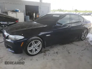 2013 BMW 5 Series 535i xDrive with VIN WBAFU7C5XDDU70417, listed as a Copart auction lot 60244315 with 182,264 mi miles and Clean title. Bid and sale history available at DreamBid. Image 1.