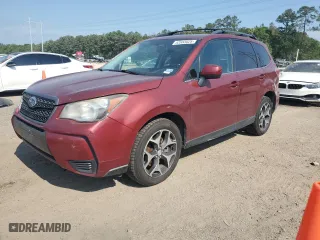 2014 Subaru Forester 2.0XT Premium with VIN JF2SJGDC0EH413890, listed as a Copart auction lot 52883025 with 117,308 mi miles and Clean Title. Bid and sale history available at carsss.com. Image 1.
