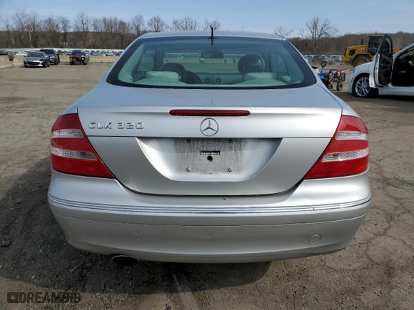2004 Mercedes-Benz CLK-Class 3.2L with VIN WDBTJ65J84F079952, listed as a Copart auction lot 48354565 with 94,079 mi miles and Salvage Title. Bid and sale history available at carsss.com. Image 6.