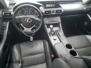 2016 Lexus IS 300/350 with VIN JTHCM1D2XG5013160, listed as a Copart auction lot 43817725 with 85,490 mi miles and Salvage title. Bid and sale history available at DreamBid. Image 8.