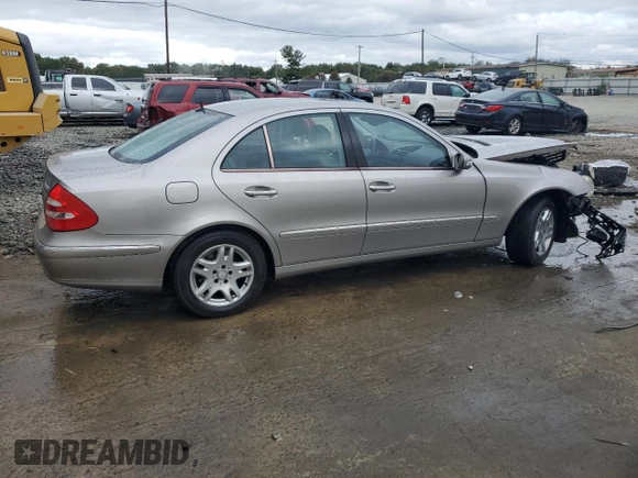 2004 Mercedes-Benz E-Class 3.2L with VIN WDBUF82J34X161443, listed as a Copart auction lot 72807674 with 197,204 mi miles and Salvage Title. Bid and sale history available at carsss.com. Image 3.