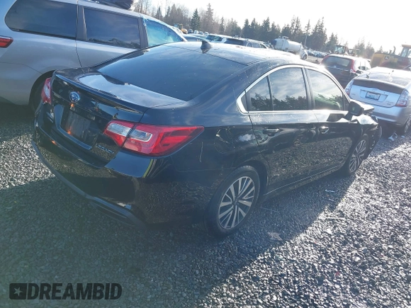 2018 Subaru Legacy Premium with VIN 4S3BNAC67J3026417, listed as a IAAI auction lot 41113425 with 72,664 mi miles. Bid and sale history available at carsss.com. Image 4.