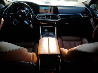 2023 BMW X6 M50i with VIN 5UXCY8C02P9N58629, listed as a Copart auction lot 66108284 with 17,871 mi miles and Salvage Title. Bid and sale history available at carsss.com. Image 8.