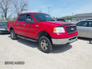 2006 Ford F-150 XLT with VIN 1FTPW145X6FA19007, listed as a IAAI auction lot 42055159 with 126,327 mi miles. Bid and sale history available at carsss.com. Image 1.