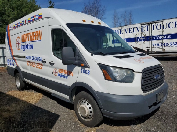 2016 Ford Transit with VIN 1FTRS4XG3GKA16705, listed as a Copart auction lot 53777385 with 418,247 mi miles and Clean Title. Bid and sale history available at carsss.com. Image 4.