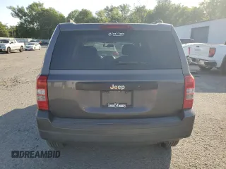 2017 Jeep Patriot Sport with VIN 1C4NJPBA2HD102356, listed as a Copart auction lot 52963505 with 127,071 mi miles and Salvage Title. Bid and sale history available at DreamBid. Image 6.